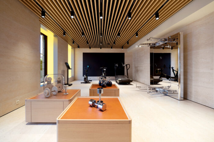 Showroom Technogym Warszawa plac trzech krzyży - Nicieja.pl Fotografia Wnętrz i Nieruchomości