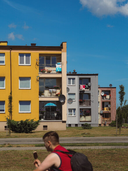 Życie codzienne okolice Białogóry i przyszłej elektrowni atomowej w Polsce
