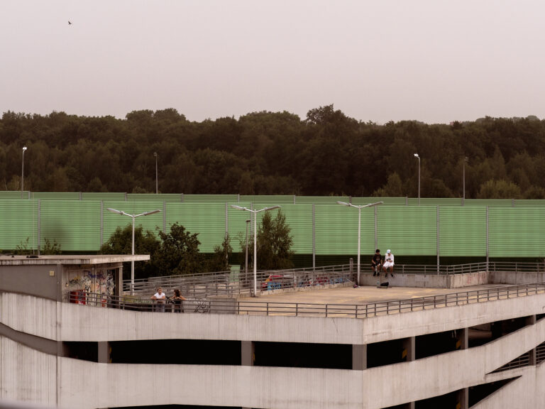 Życie codzienne parking Wilanów