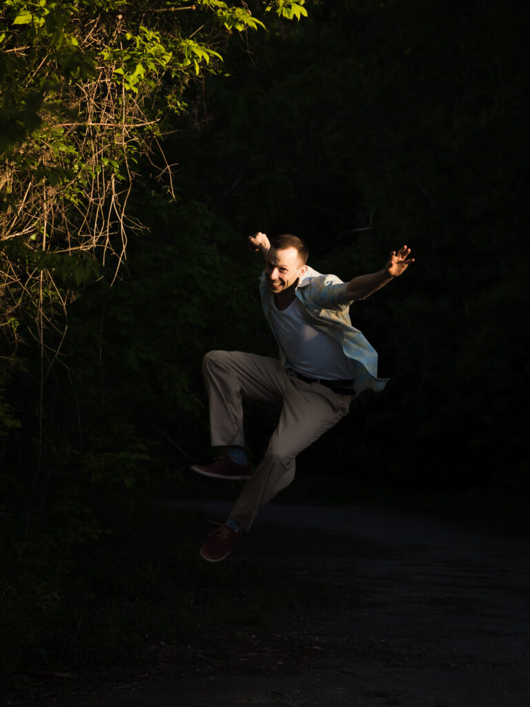 Łukasz Furmanek - Lindy Hop sesja zdjęciowa tańca