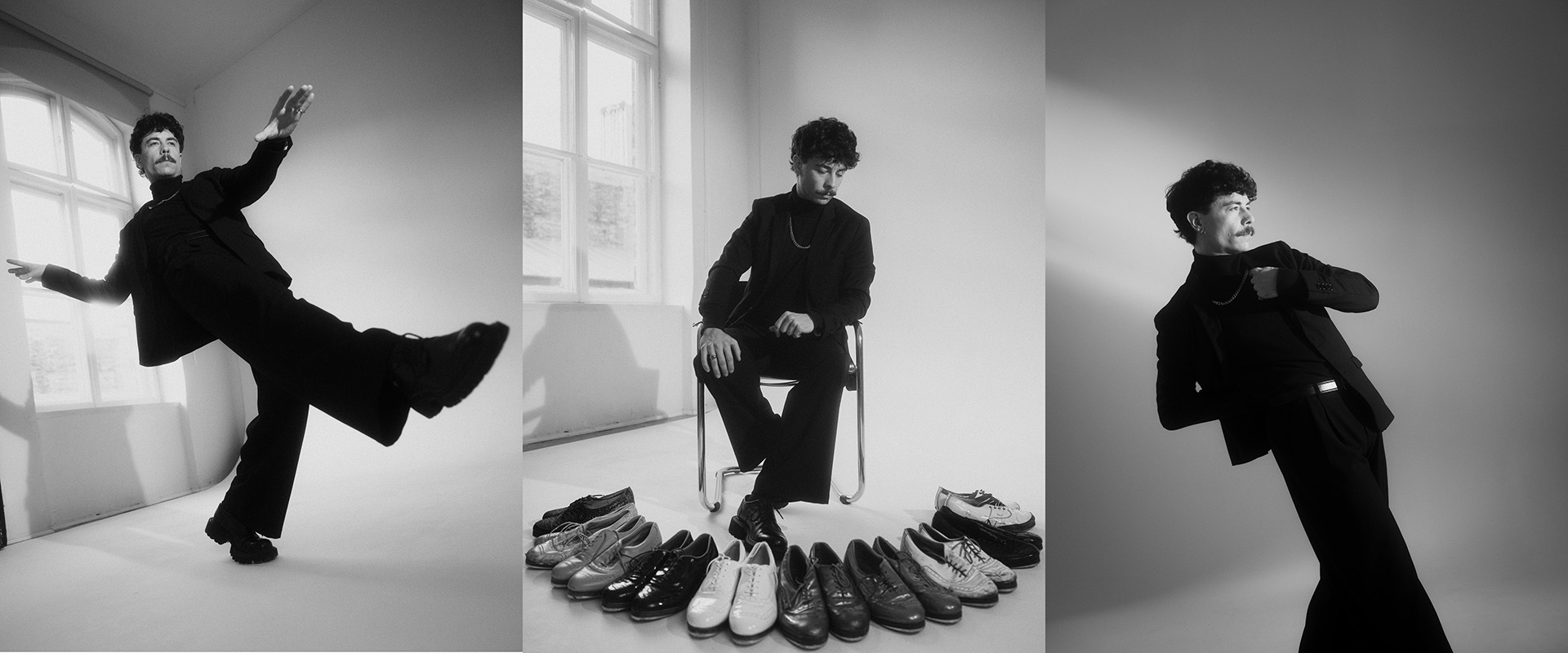 Fotografia wizerunkowa - Michał Wierzbos Wierzbowski - tap dancer