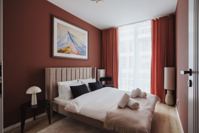 Sesja zdjęciowa apartamentu pod airbnb przy ulicy Krochmalnej w Warszawie